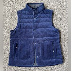 Vineyard Vines Blue Quilted Vest - Boys